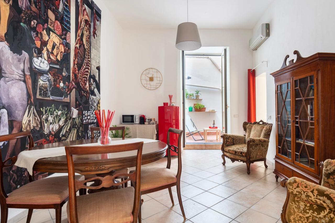 Punto Al Capo Appartamento Intero O Stanze Matrimoniali Con Bagno Privato Palermo Exterior foto