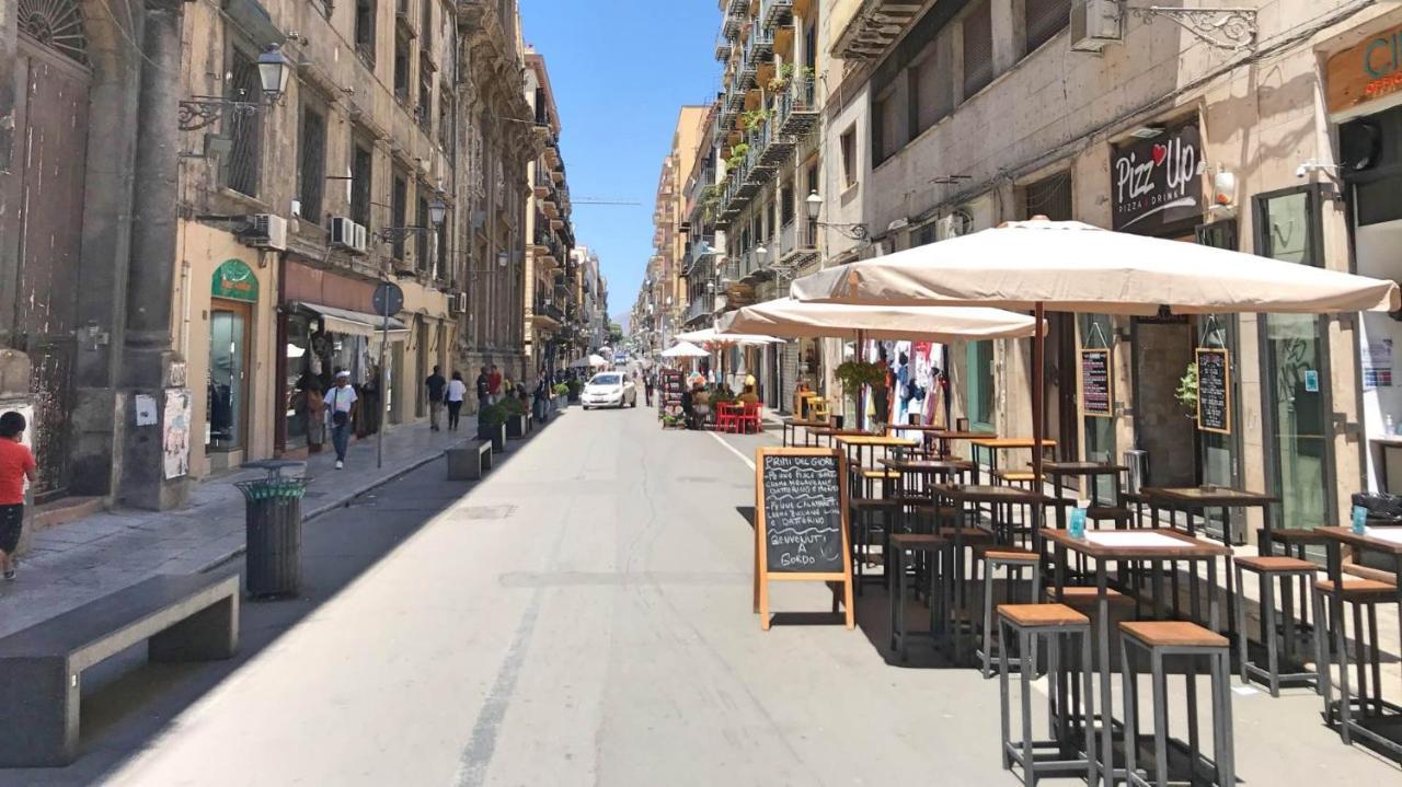 Punto Al Capo Appartamento Intero O Stanze Matrimoniali Con Bagno Privato Palermo Exterior foto